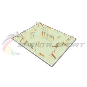 Купить Парковая площадка для Воркаут и WRK 3_76mm в Болгаре 