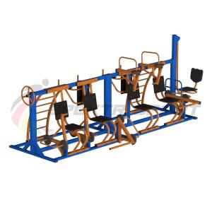 Купить Уличный тренажерный комплекс SP STD-2 в Болгаре 