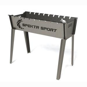 Купить Мангал Laser Grill "Люкс" 2 мм (на 9 шампуров) высокий в Болгаре 