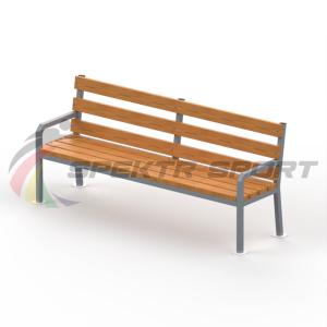 Купить Уличная скамейка со спинкой Дача в Болгаре 