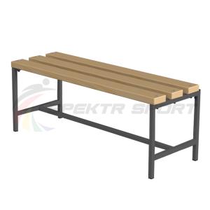 Купить Скамейка для раздевалок без спинки (цельная) 1000 мм в Болгаре 