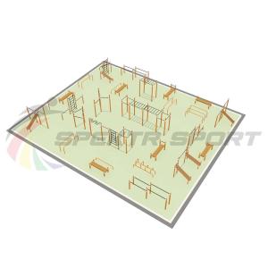 Купить Парковая площадка для Воркаут и WRK 6_76mm в Болгаре 