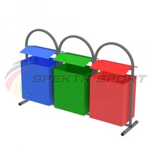 Купить Урна трехсекционная 1200х300х800 в Болгаре 