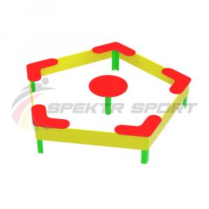 Купить Песочница со столиком и сиденьями в Болгаре 